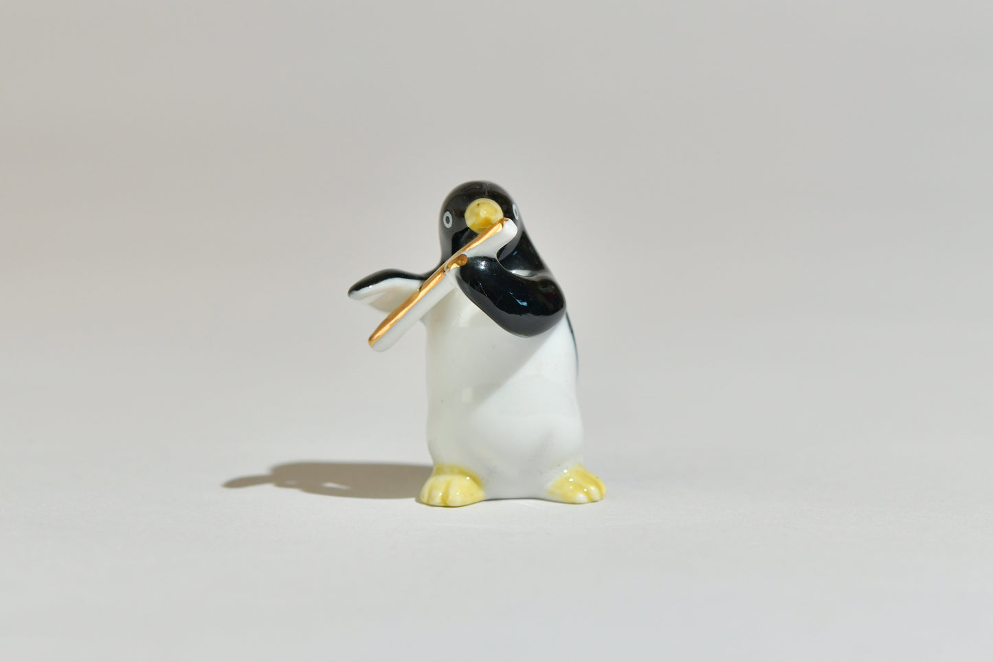 Set of 7 Pottery Penguins Orchestra Collection