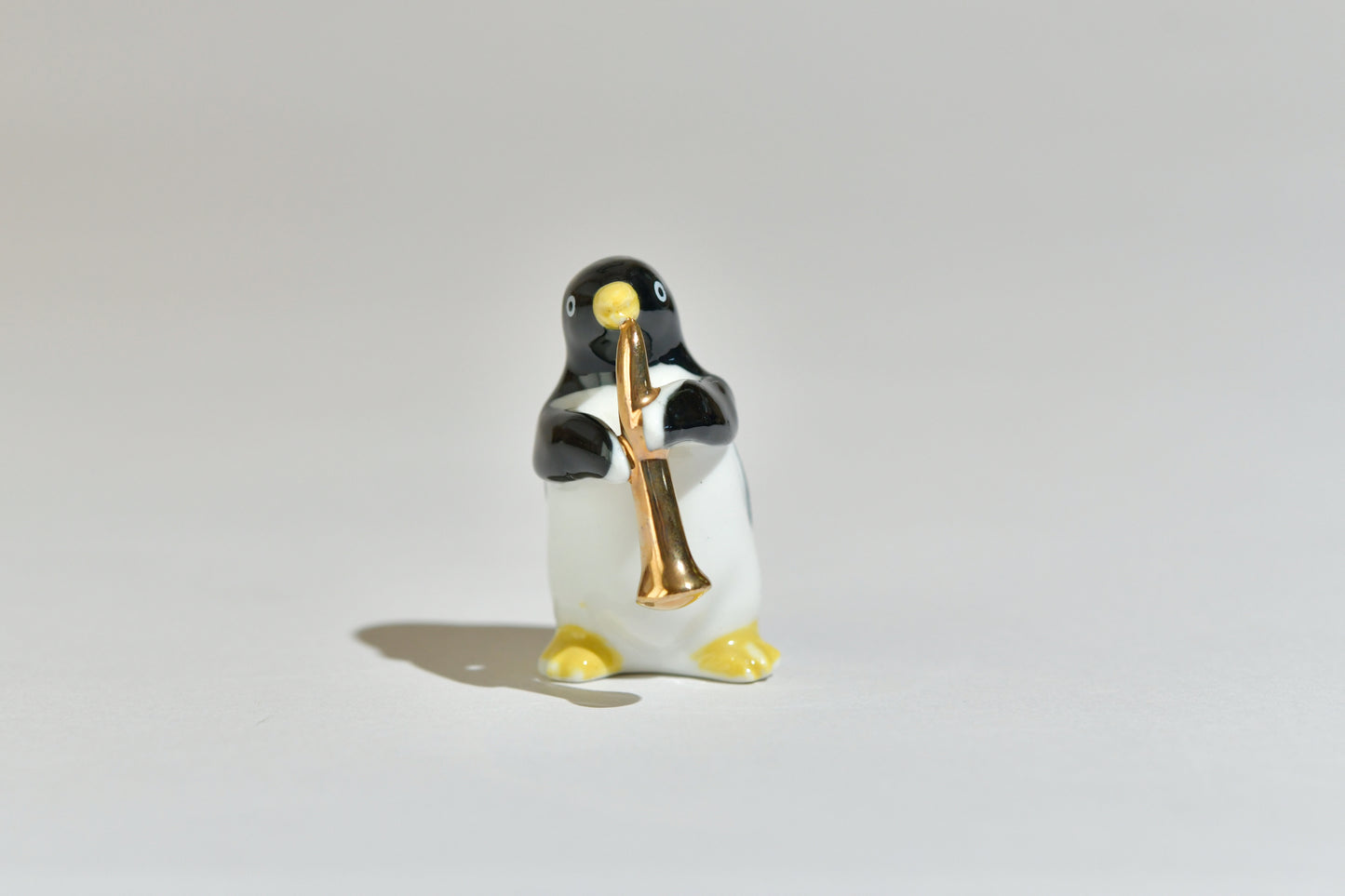 Set of 7 Pottery Penguins Orchestra Collection