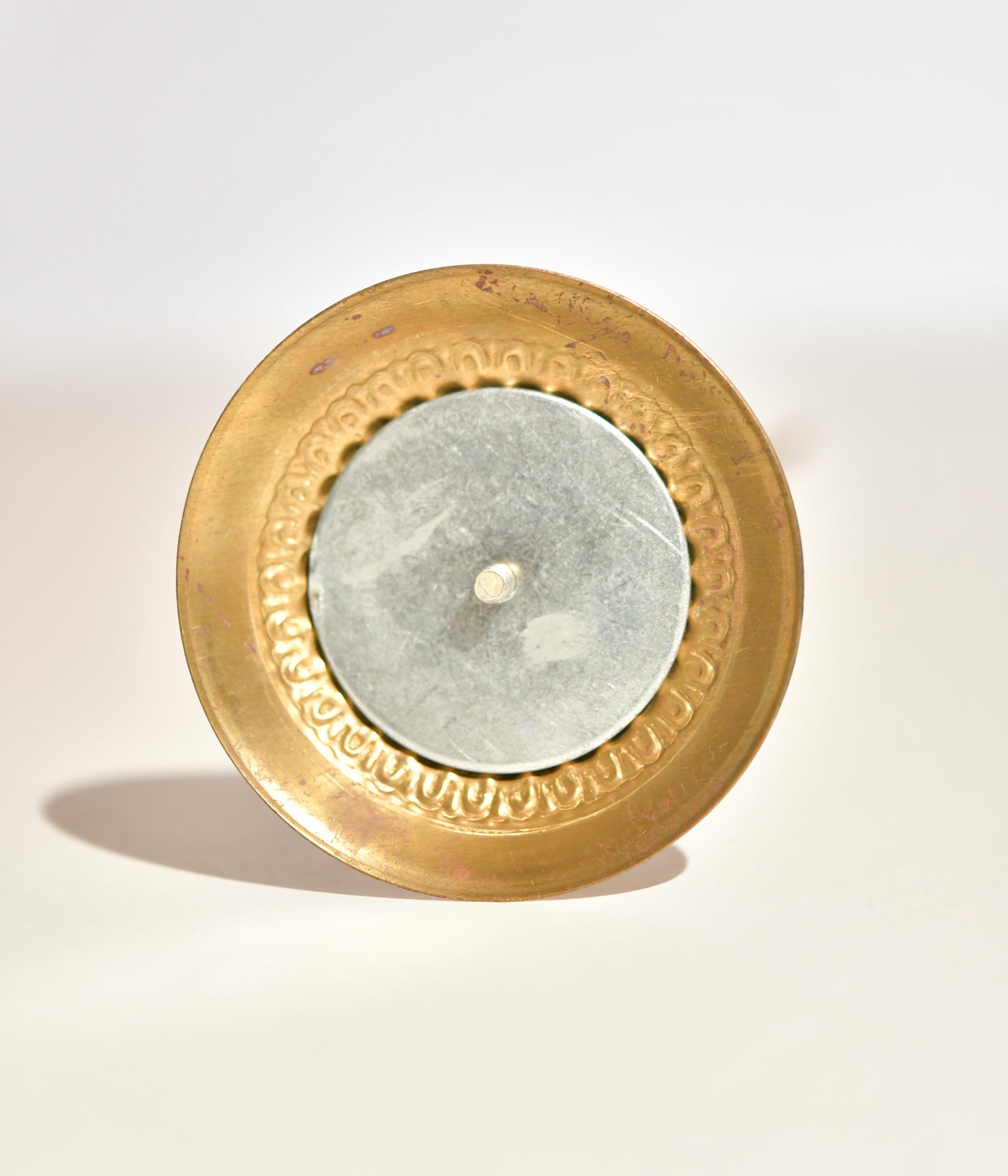 Vintage Brass Angel Kitchen Roll Holder