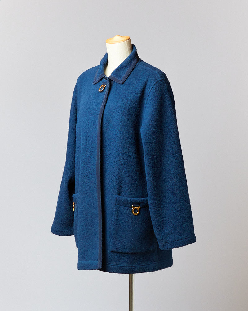【SIZE:FREE】Salvatore Ferragamo フリースコート