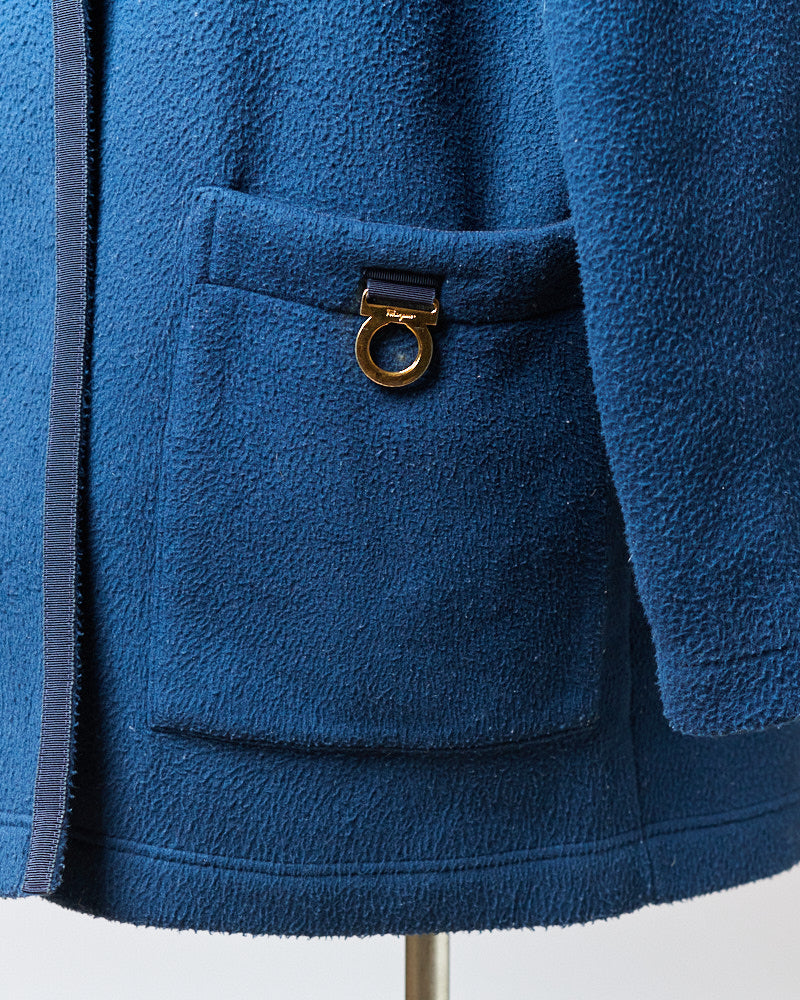 【SIZE:FREE】Salvatore Ferragamo フリースコート