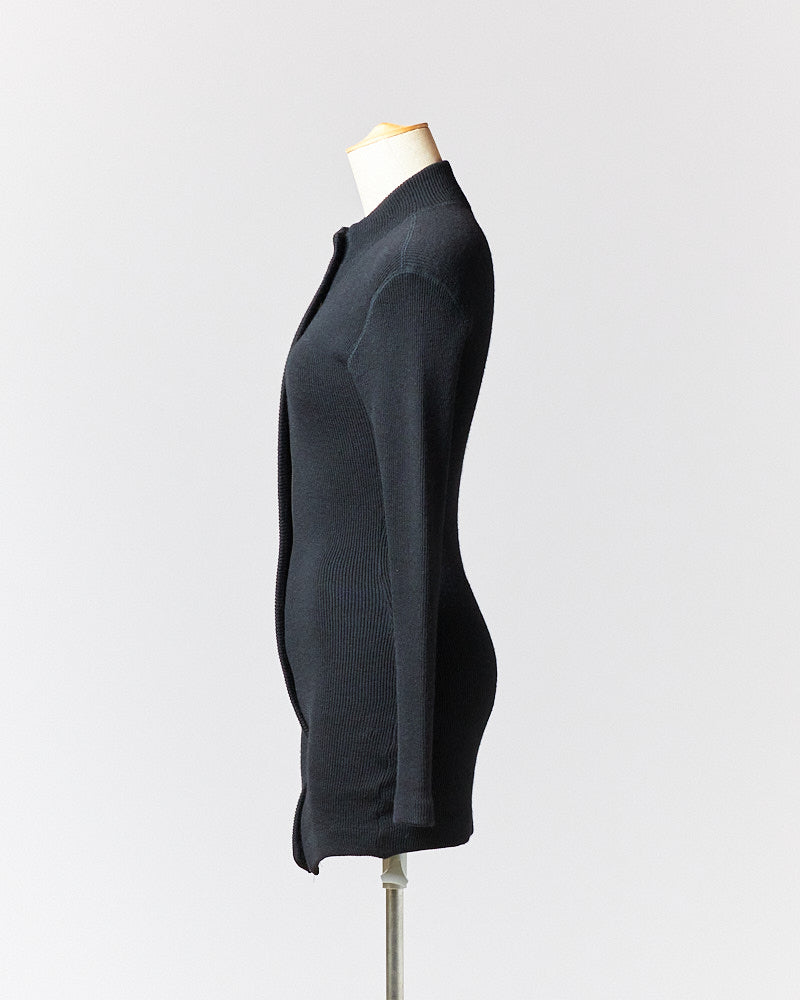 【SIZE:9】80s 90s ISSEY MIYAKE ニット ワンピース イッセイミヤケ