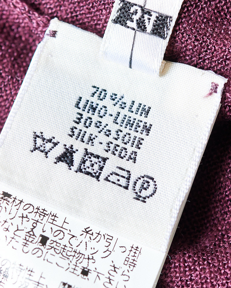 【SIZE:34】HERMES シルクリネン トップス