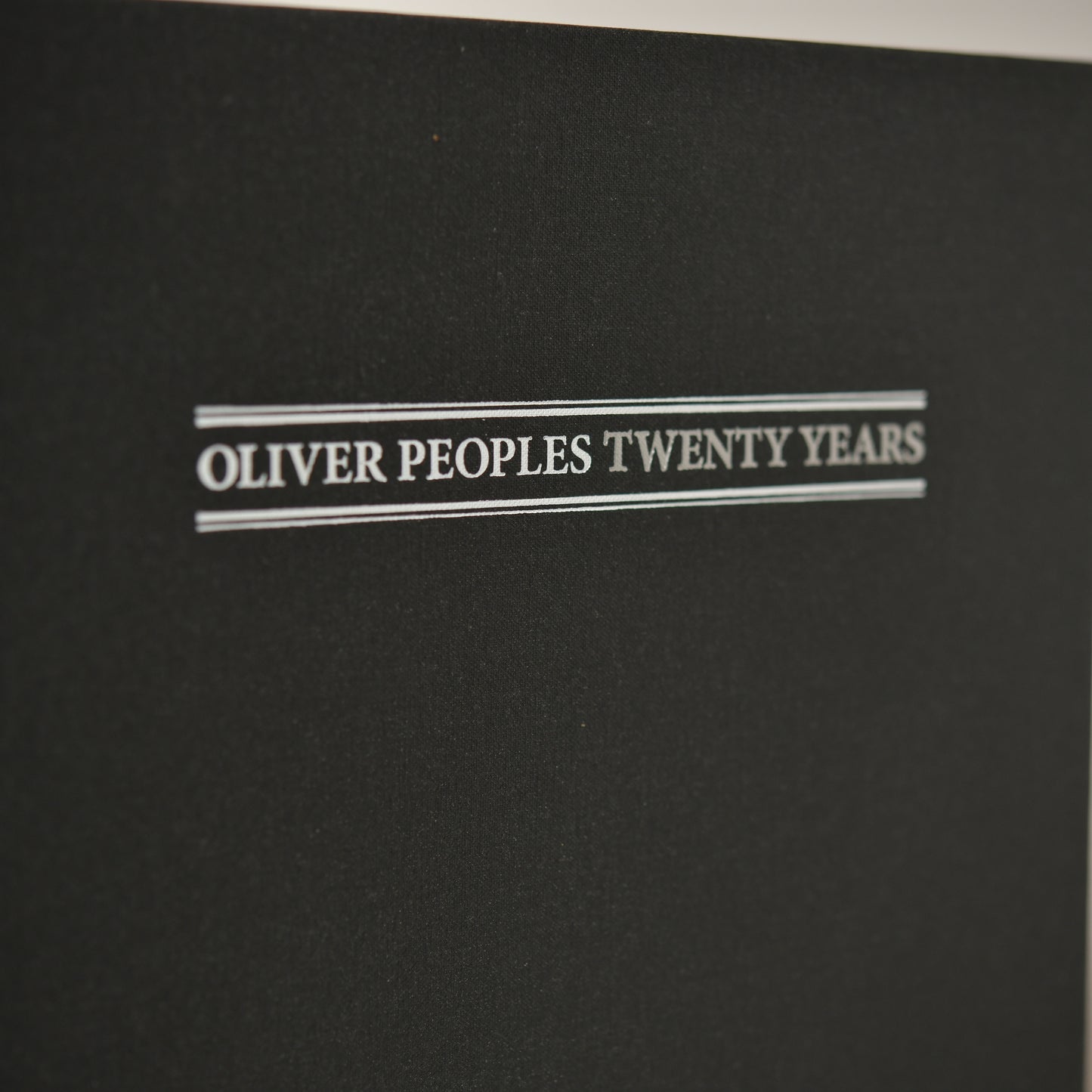 Oliver People Twenty Years