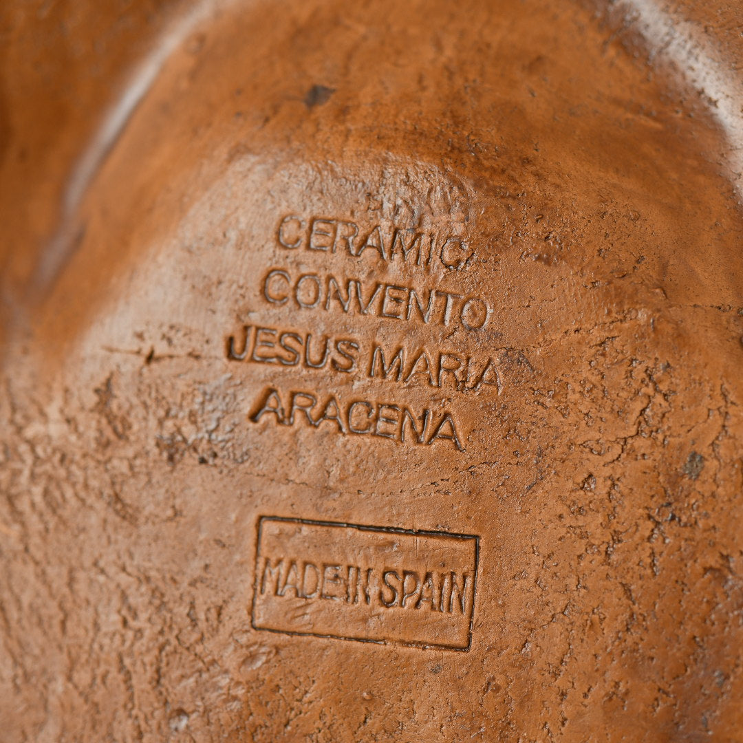 70’s Ceramic Convento Jesus Maria Aracena Made in Spain