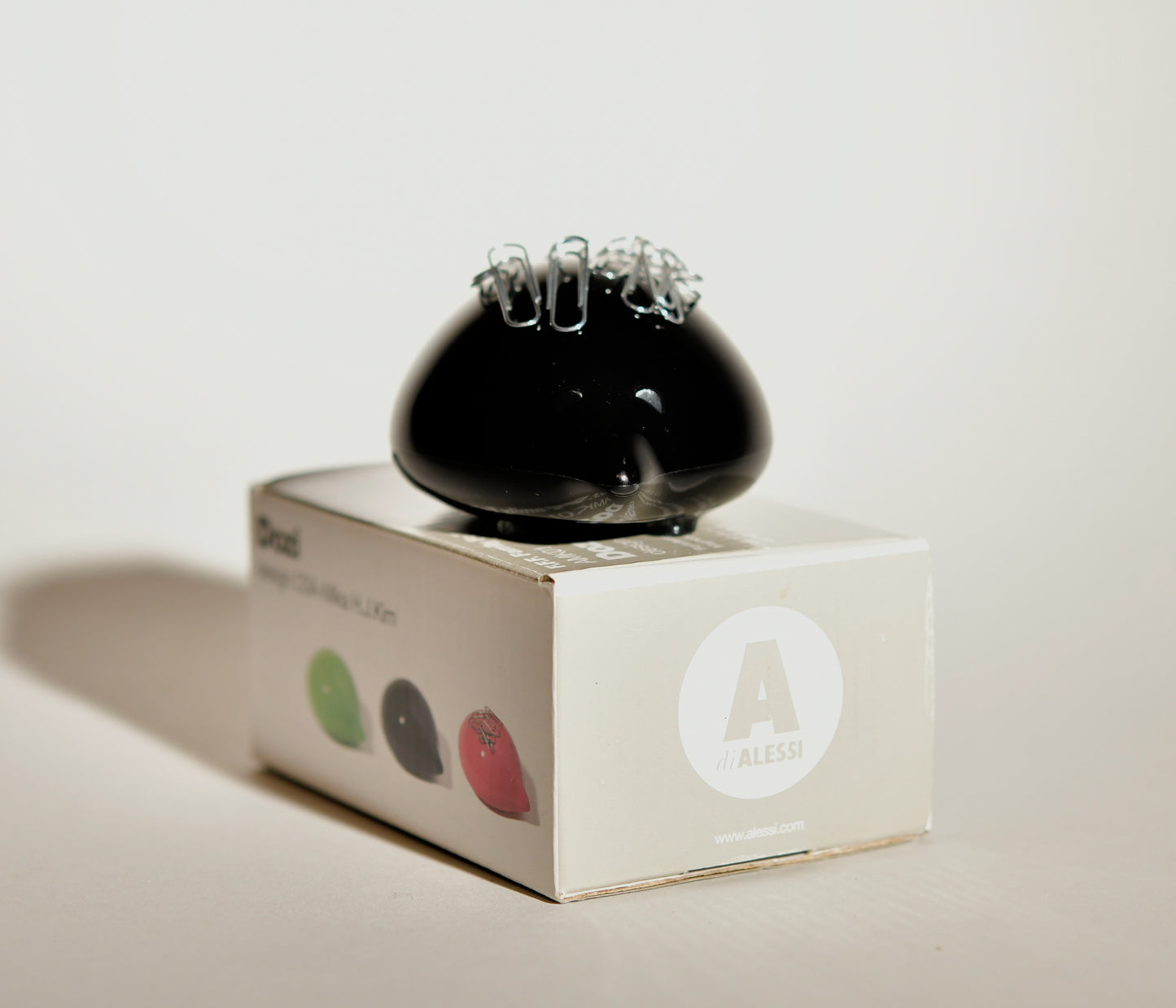ALESSI Dozi Hedgehog Desktop Paperclip Holder Designed by Mika H.J.Kim , 2004