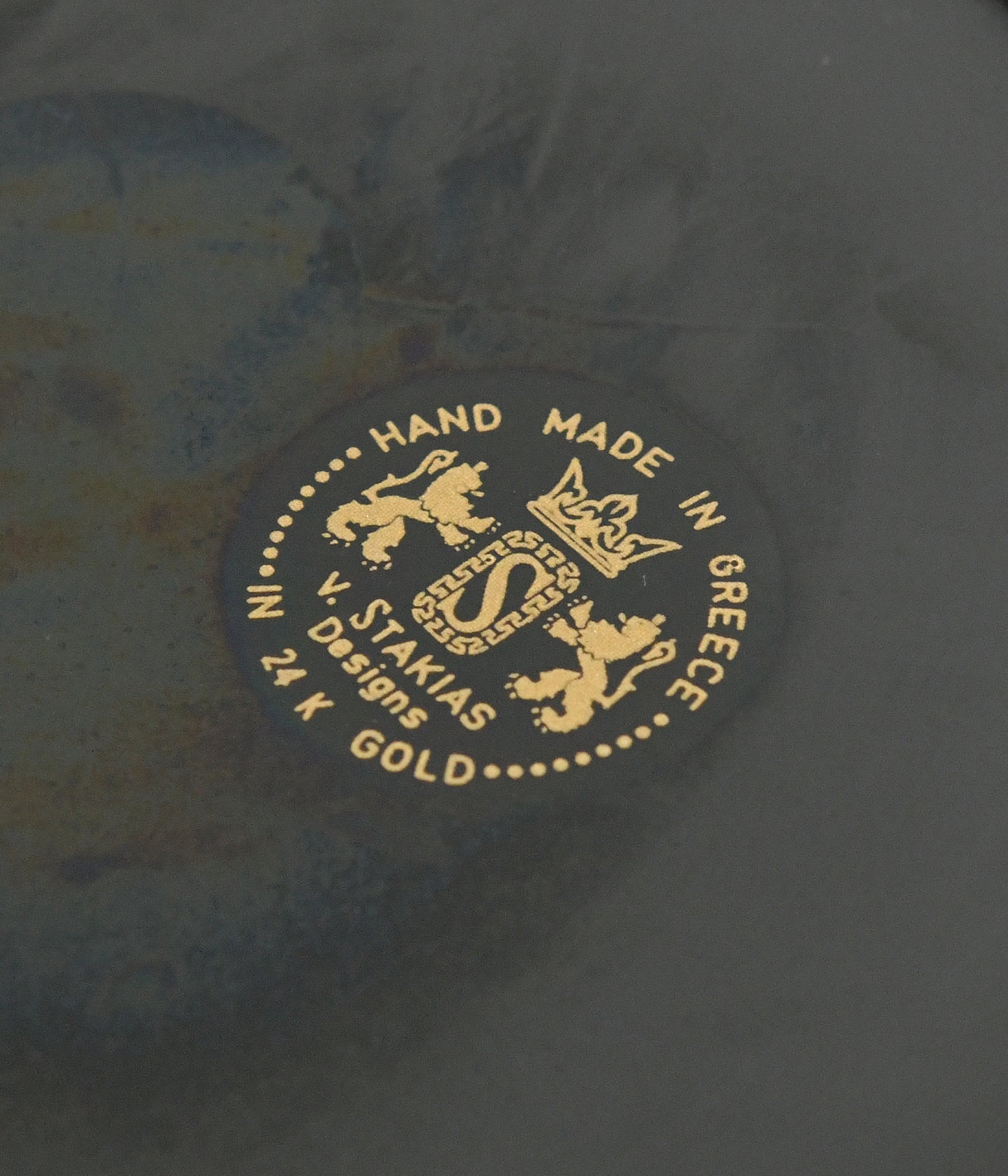 Greece 24K Plate