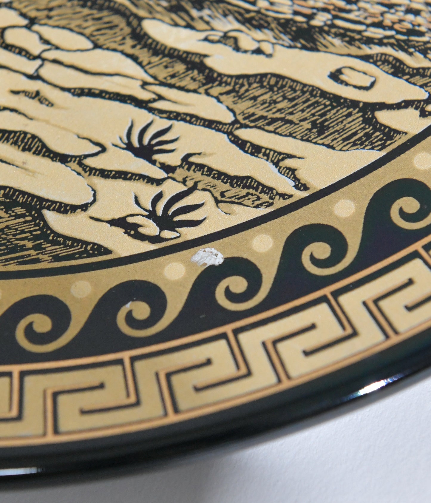 Greece 24K Plate