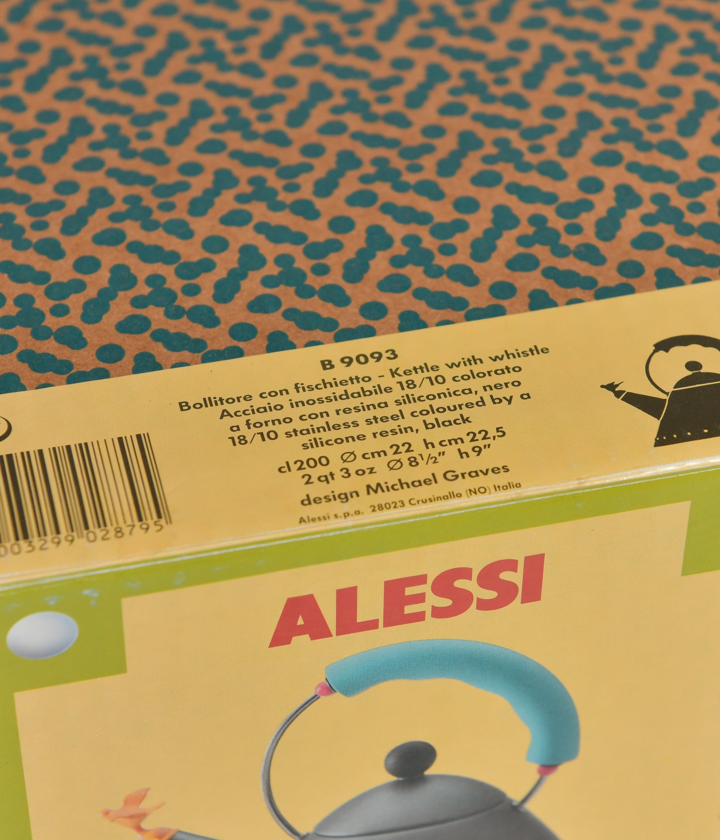 ALESSI Bird Kettle by Michael Graves