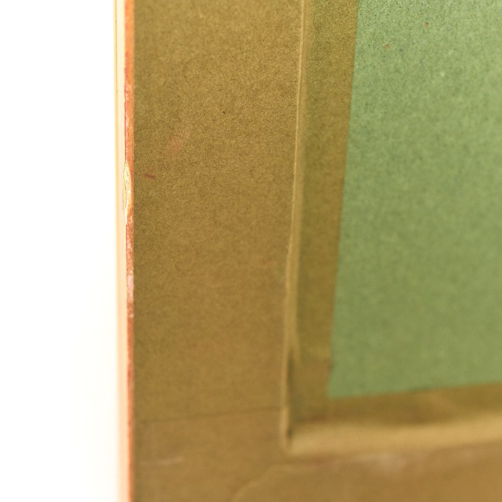 Patrick Reault "Orange Bouquet" w/frame lithograph 額装　壁掛け絵画