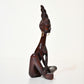 Hand Carved African Wood Statue