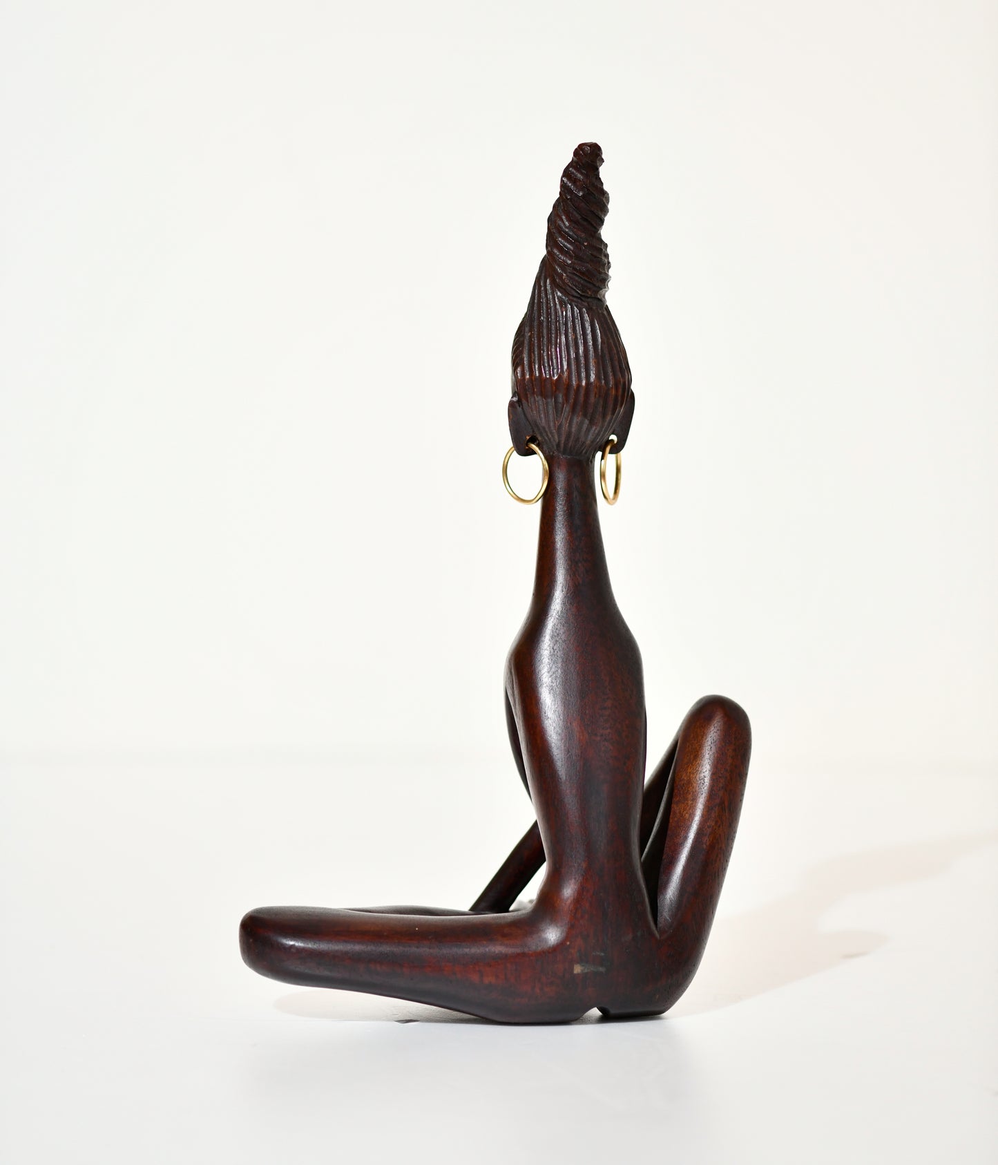 Hand Carved African Wood Statue