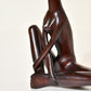 Hand Carved African Wood Statue