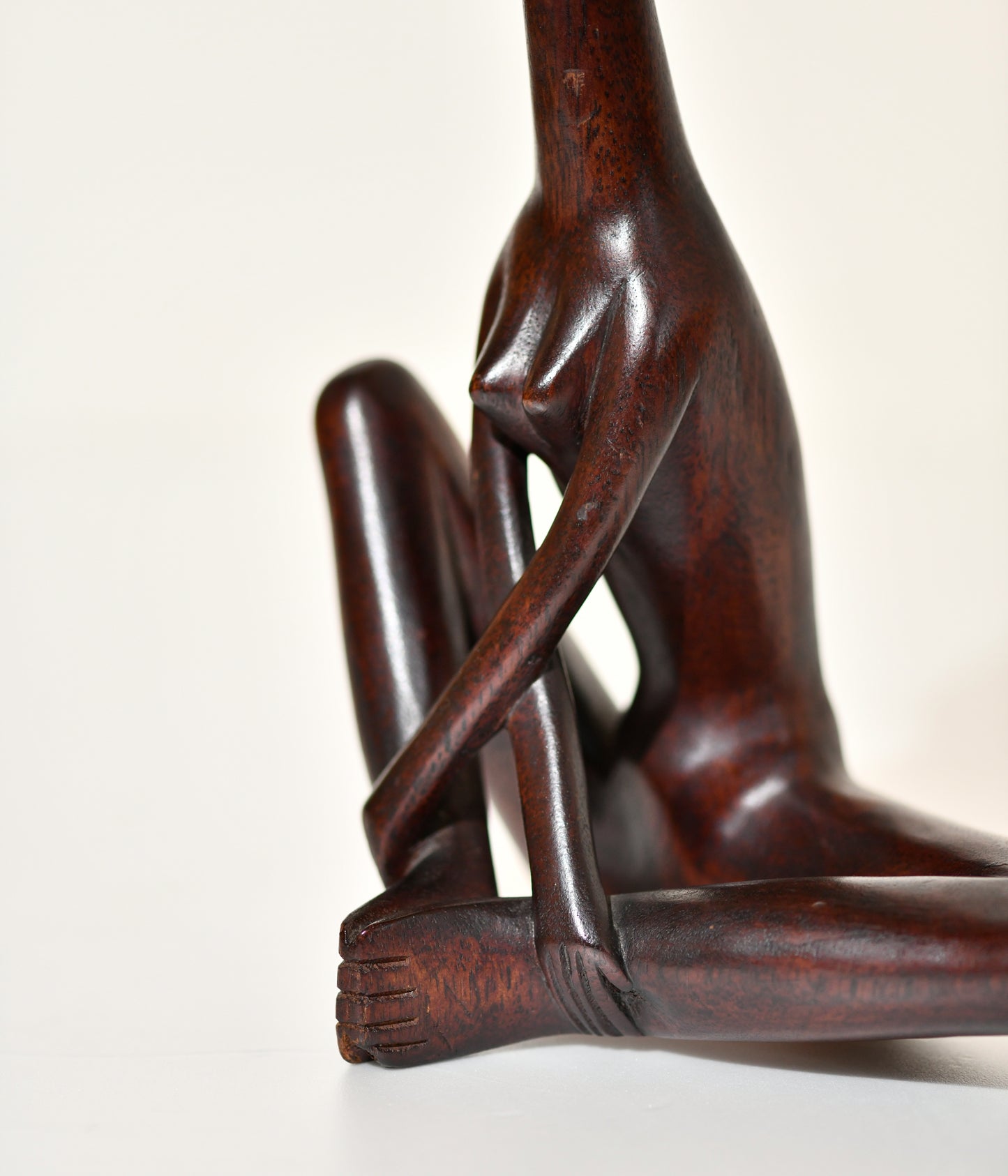 Hand Carved African Wood Statue