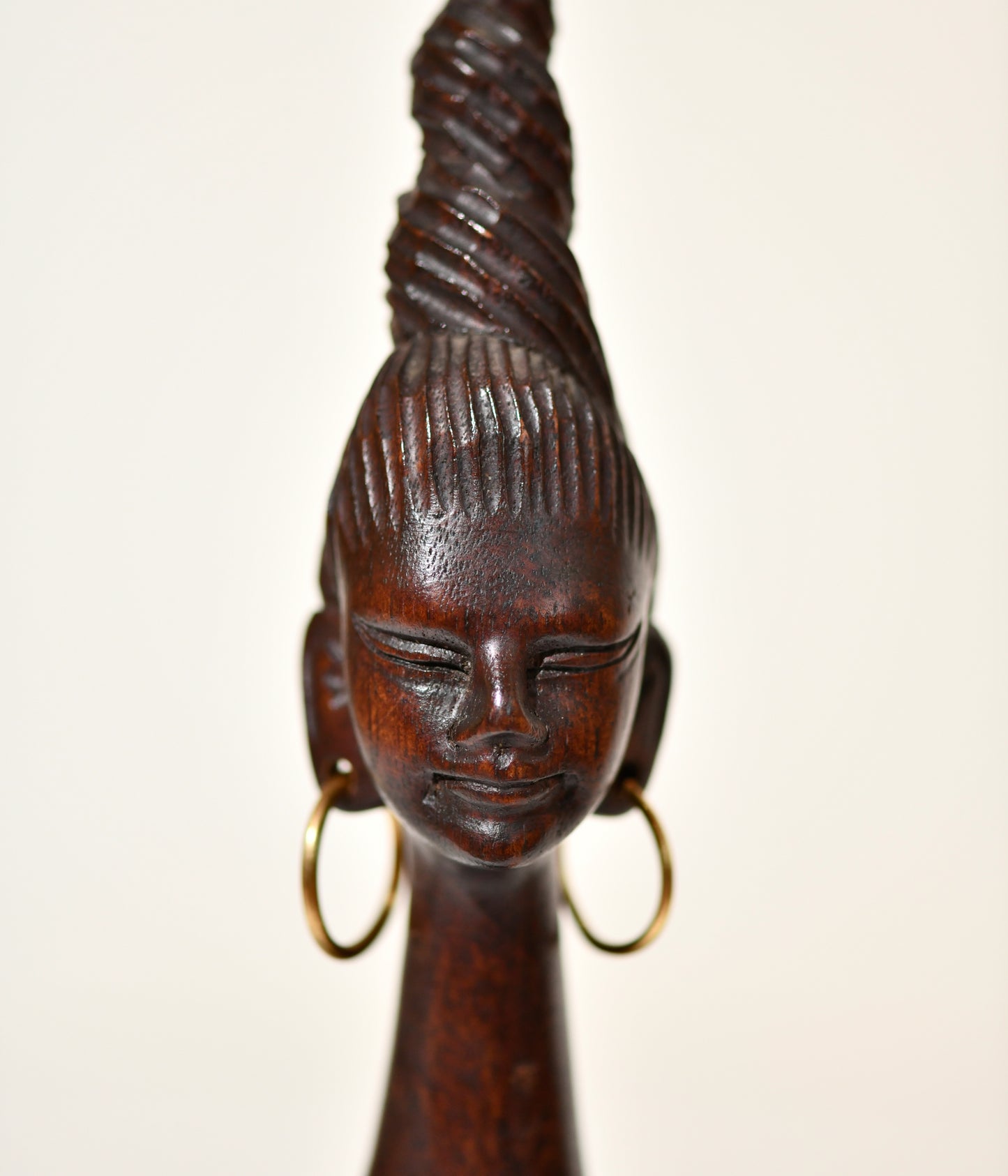 Hand Carved African Wood Statue