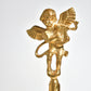 Vintage Brass Angel Kitchen Roll Holder