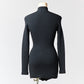 【SIZE:9】80s 90s ISSEY MIYAKE ニット ワンピース　イッセイミヤケ