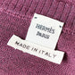 【SIZE:34】HERMES シルクリネン トップス