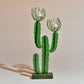 90's Iron Cactus Candleholder