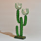 90's Iron Cactus Candleholder