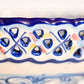 Art Lattice Weave Bowl Hand Painted in Portugal