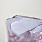 Vintage Czech glass lavender purple ashtray