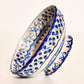 Art Lattice Weave Bowl Hand Painted in Portugal