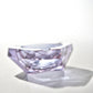 Vintage Czech glass lavender purple ashtray