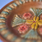 70s Vintage Tiny Floral Plate