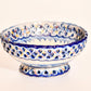 Art Lattice Weave Bowl Hand Painted in Portugal