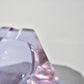 Vintage Czech glass lavender purple ashtray