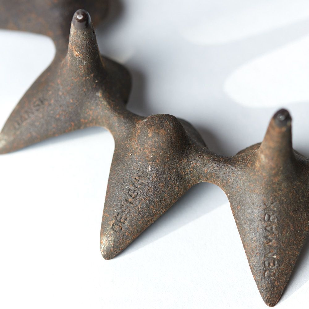 Vintage 1960's Dansk Cast iron candlestick holder by Jens H. Quistgaard 60s キャンドルホルダー