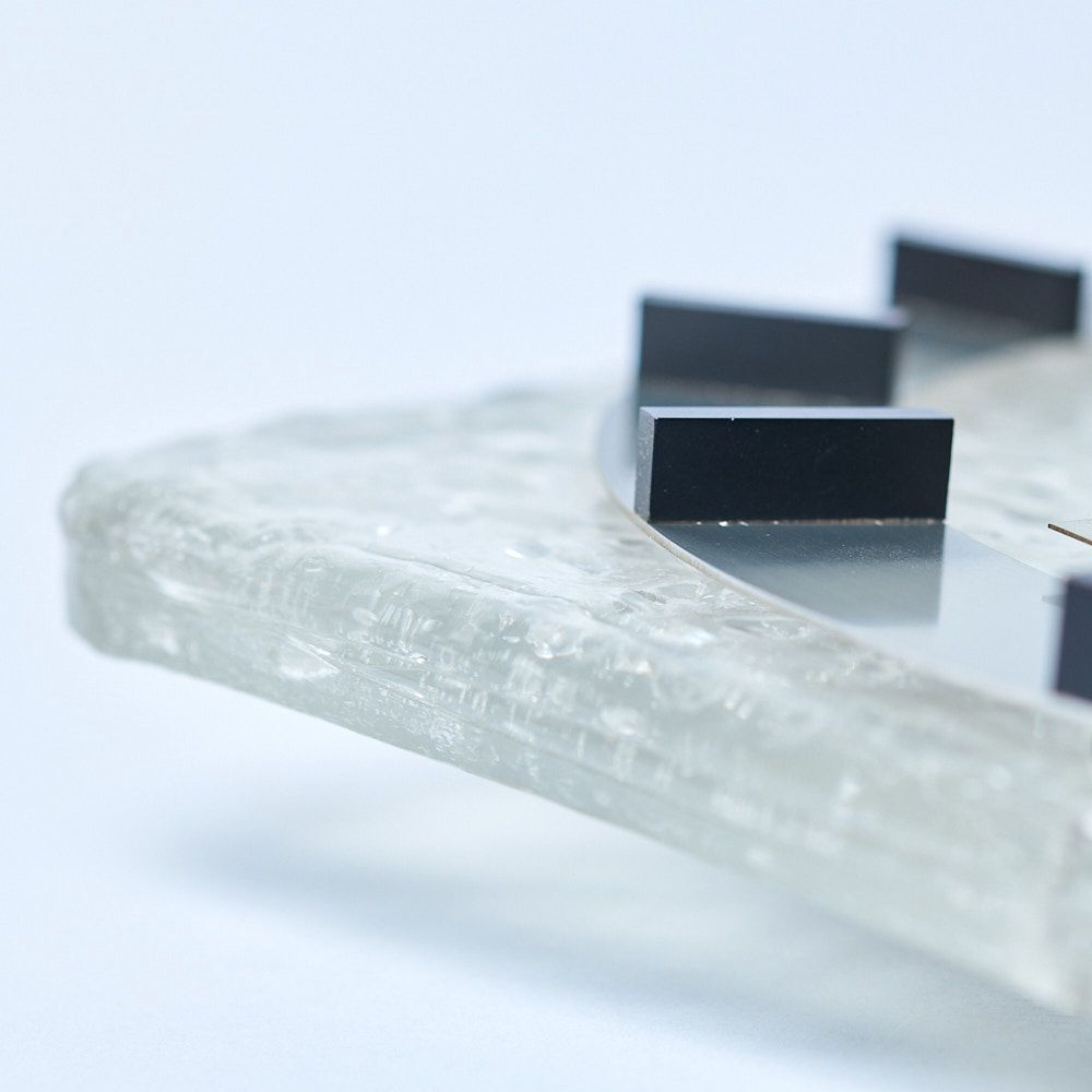 1970s Space Age Midcentury Kienzle Germany Ice Look Clock スペースエイジ ミッドセンチュリー ドイツ キンツレー