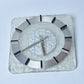 1970s Space Age Midcentury Kienzle Germany Ice Look Clock スペースエイジ ミッドセンチュリー ドイツ キンツレー