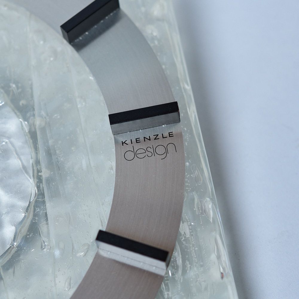1970s Space Age Midcentury Kienzle Germany Ice Look Clock スペースエイジ ミッドセンチュリー ドイツ キンツレー