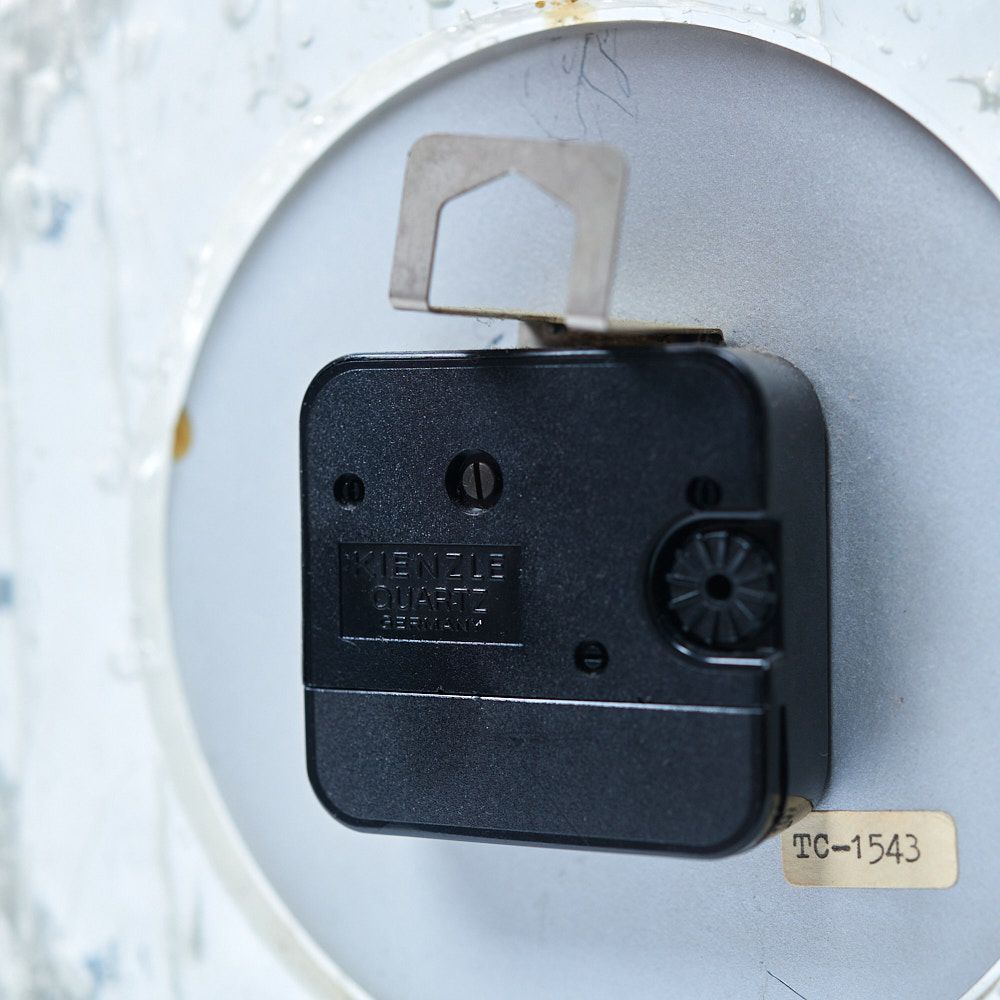 1970s Space Age Midcentury Kienzle Germany Ice Look Clock スペースエイジ ミッドセンチュリー ドイツ キンツレー