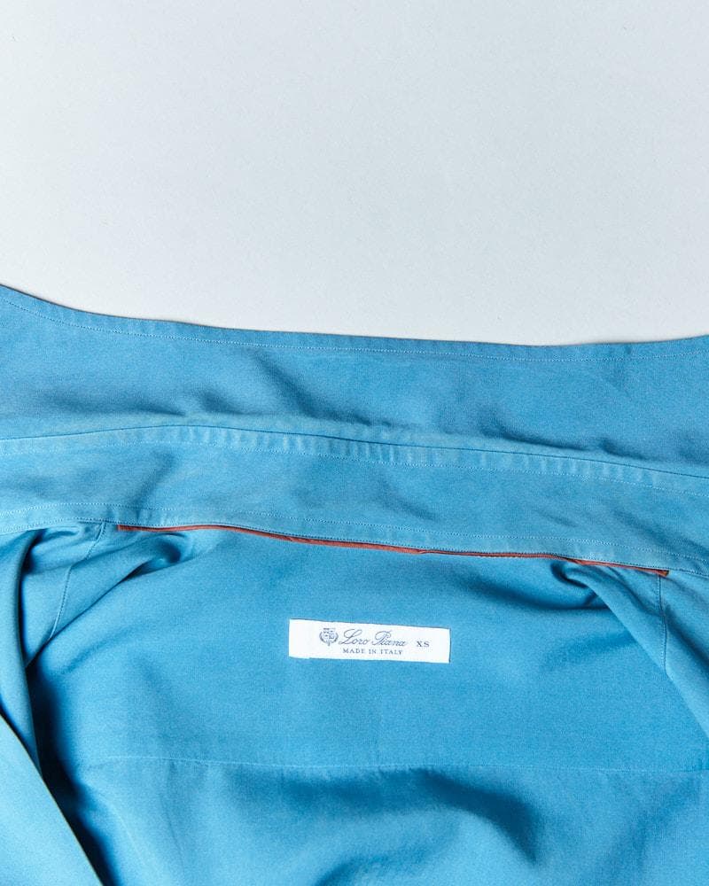 【XS】Lolo Piana ロロピアーナ シルク100%シャツ