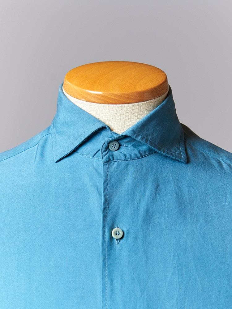 【XS】Lolo Piana ロロピアーナ シルク100%シャツ