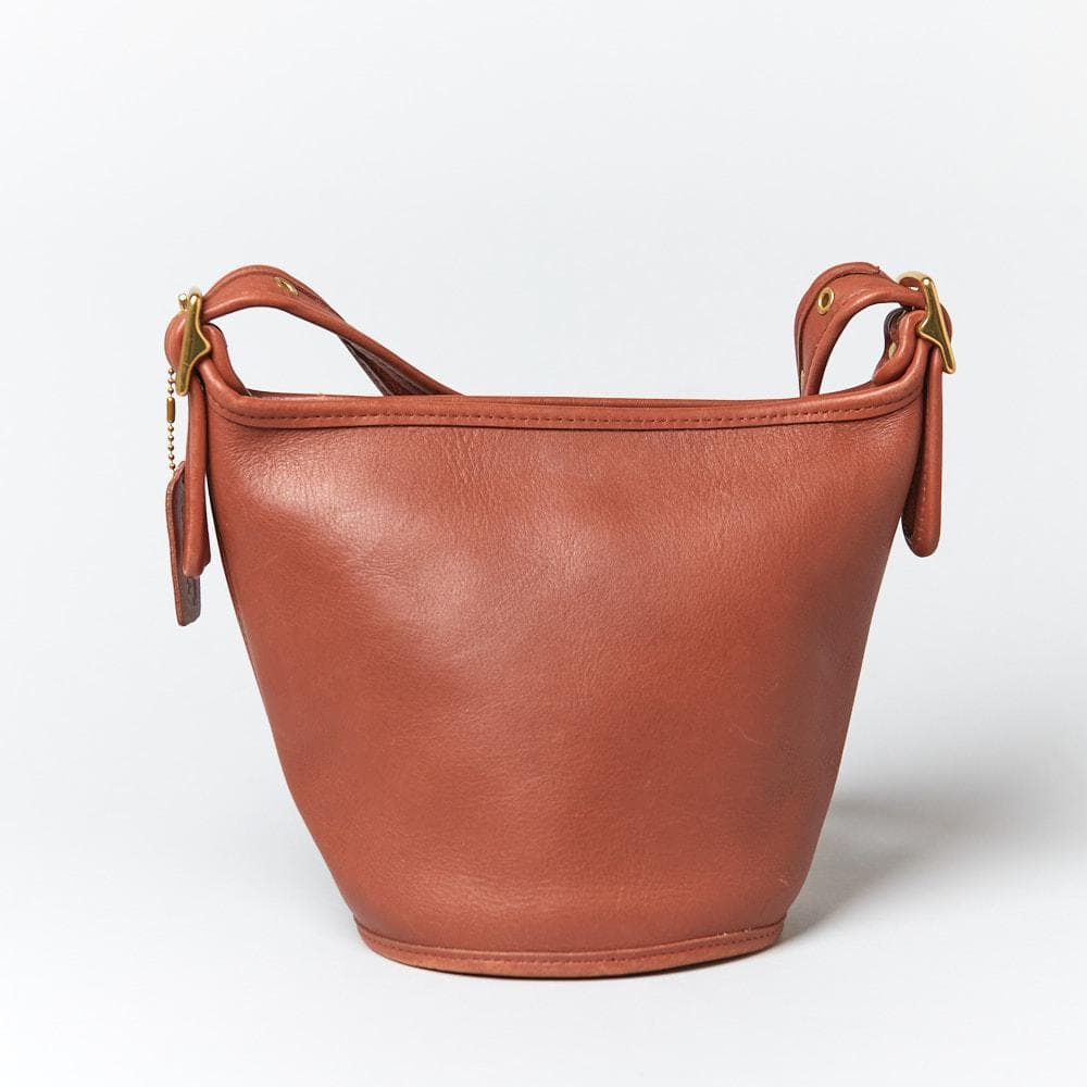 【美品OLD COACH】オールドコーチ　バケツ型　ショルダーバッグ