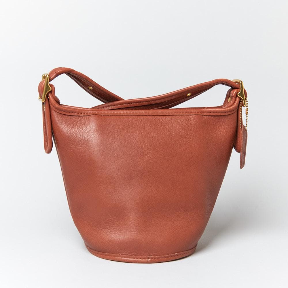 【美品OLD COACH】オールドコーチ　バケツ型　ショルダーバッグ