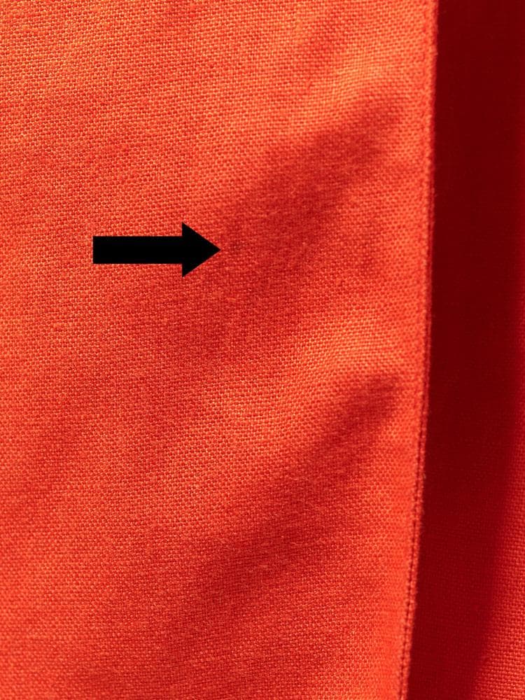 【SIZE:38】HERMES リネン100% エルメス オレンジリネンドレス