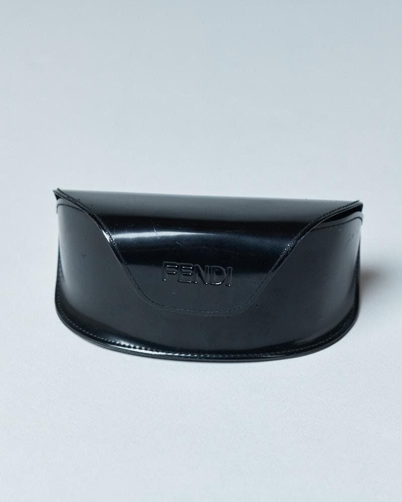 【58-17 130】ケース付 FENDI 度なしサングラス バーガンディー