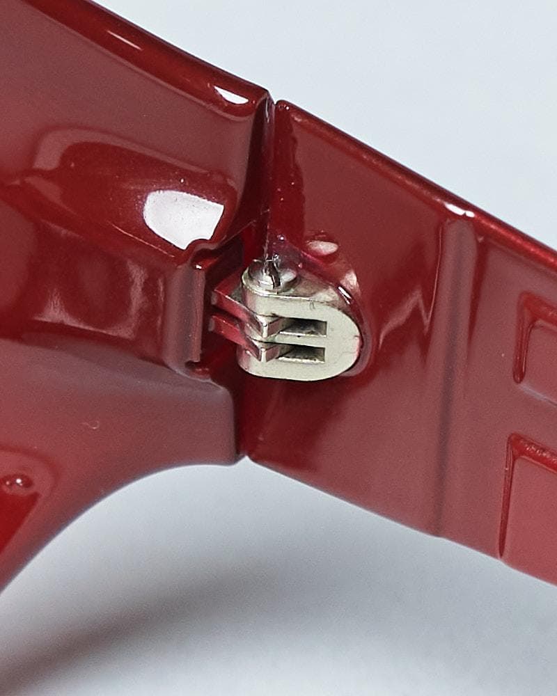 【58-17 130】ケース付 FENDI 度なしサングラス バーガンディー