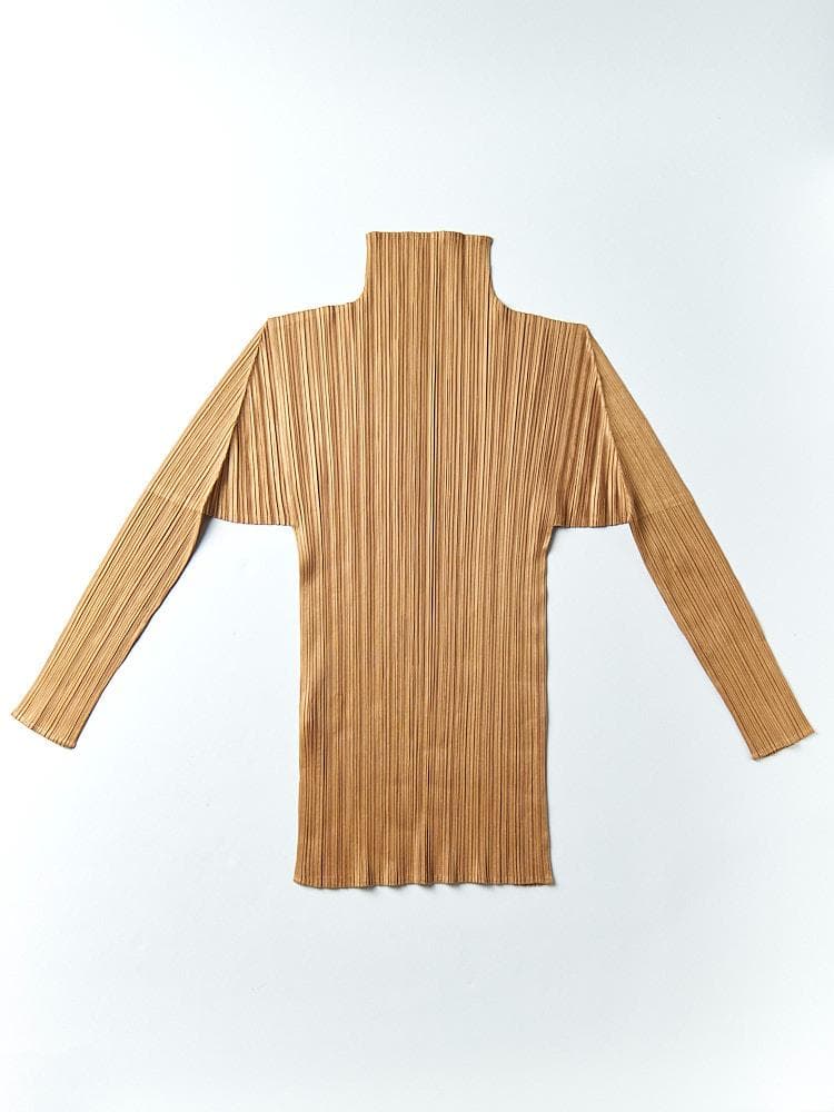 PLEATSPLEASE ISSEIMIYAKE モンブランブラウン 4