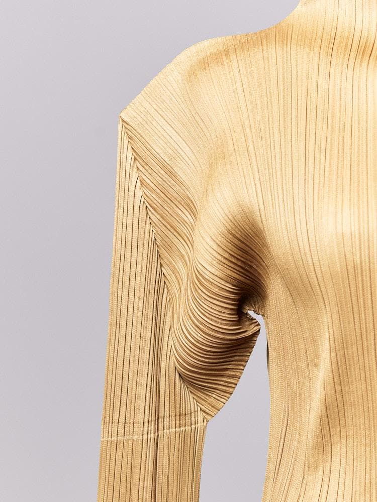 PLEATSPLEASE ISSEIMIYAKE モンブランブラウン 4