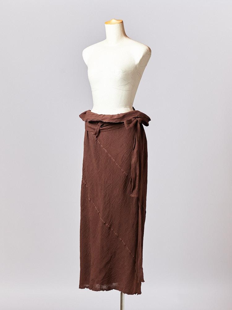 【SIZE:M】希少1998ss ISSEY MIYAKE リネンスカート