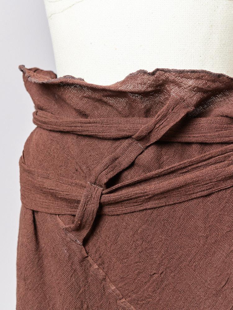 【SIZE:M】希少1998ss ISSEY MIYAKE リネンスカート