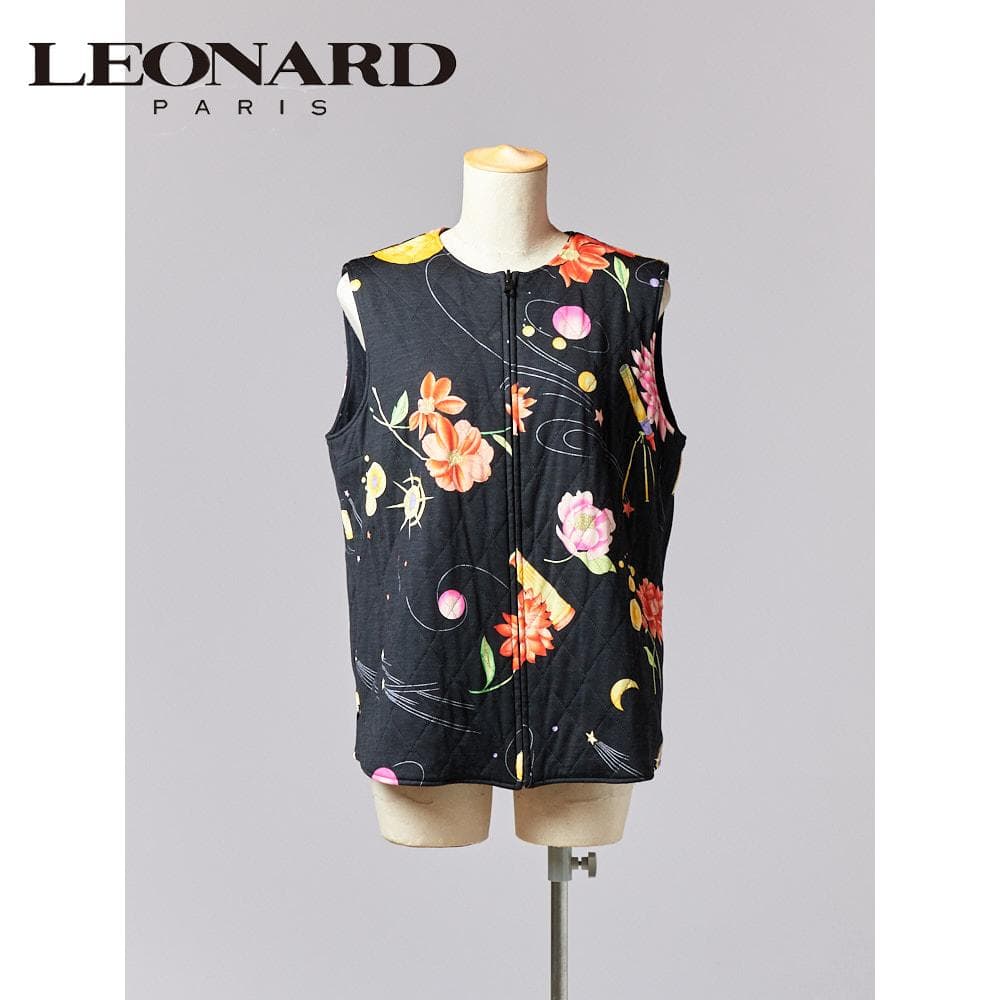 【SIZE:約38】LEONARD リバーシブルベスト