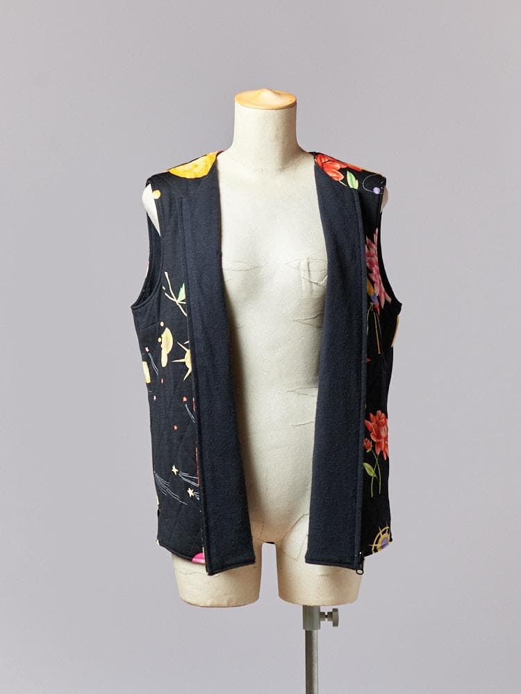 【SIZE:約38】LEONARD リバーシブルベスト