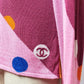 【SIZE:38】CHANEL Multicolor 薄手レーヨンシルクTops